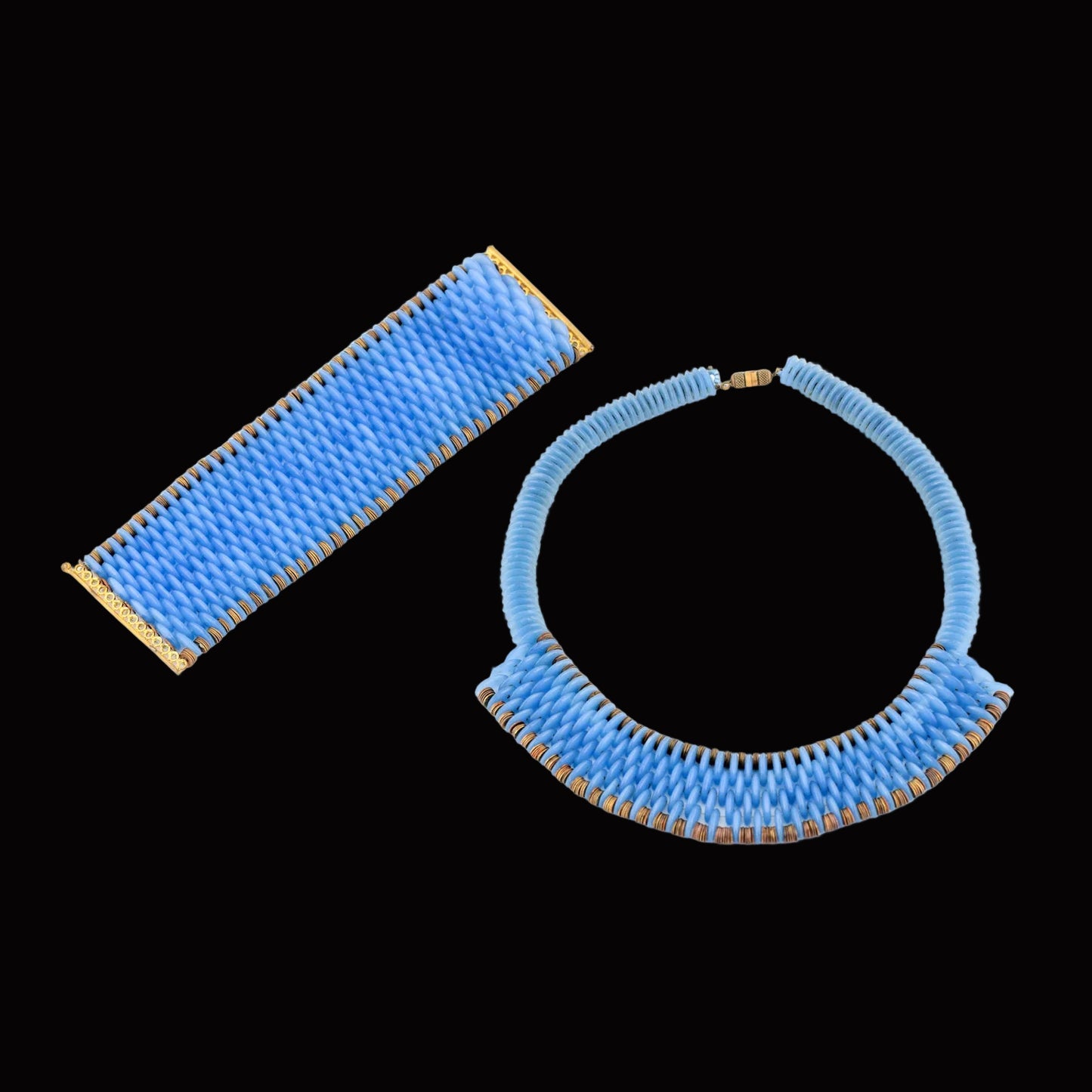 Pulseira com Contas de Vidro