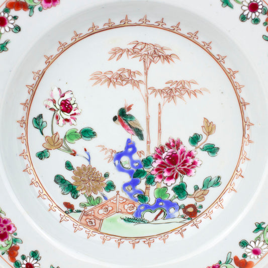 Small Deep Plate, Qianlong (1736-1795)
