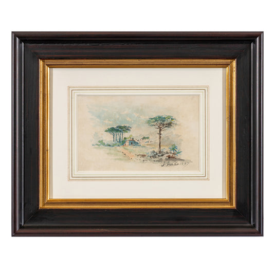 José M. Girão (1840-1916), Paisagem campestre, 1897