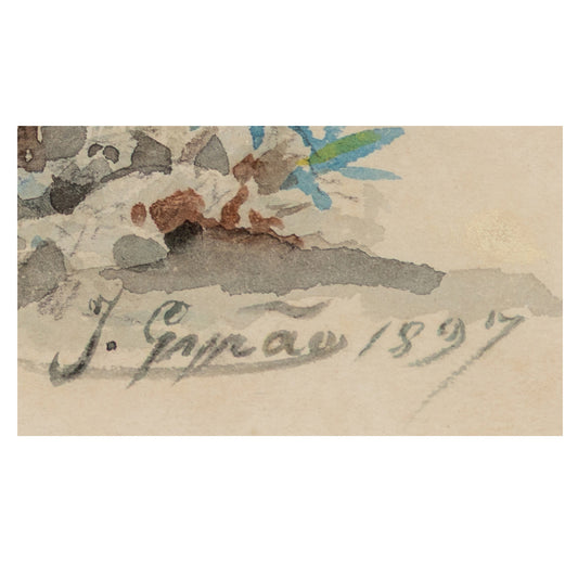 José M. Girão (1840-1916), Paisagem campestre, 1897