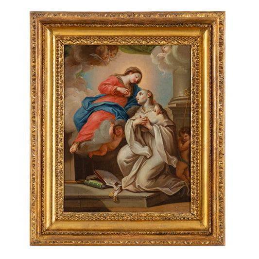 Escola Italiana, Visão de São Bernardo, 1723