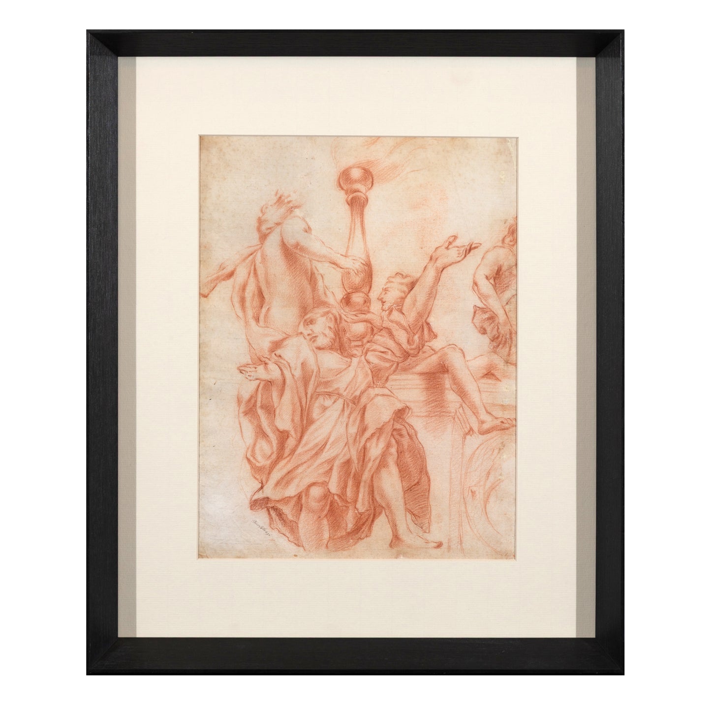 Francesco Bartolozzi (1728-1815), Sanguínea sobre papel