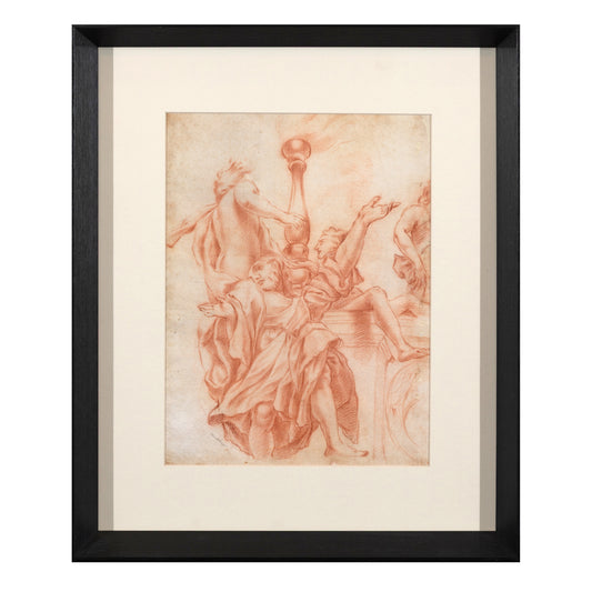 Francesco Bartolozzi (1728-1815), Sanguínea sobre papel