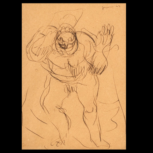 Lucio Fontana (1899-1968), Nudo Maschile, 1944