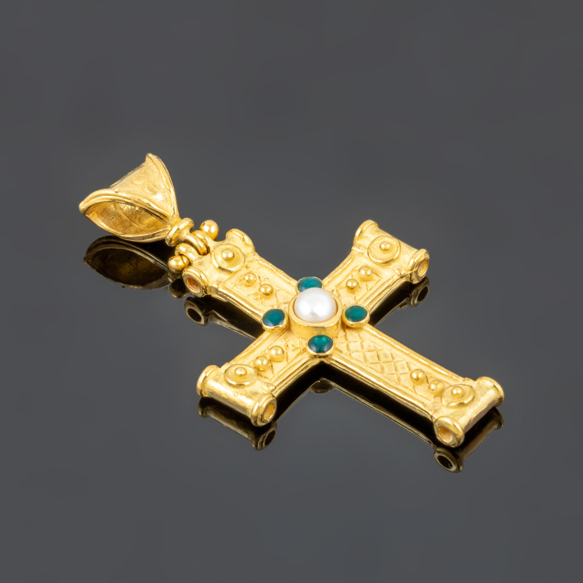 Pendente Cruz em Ouro